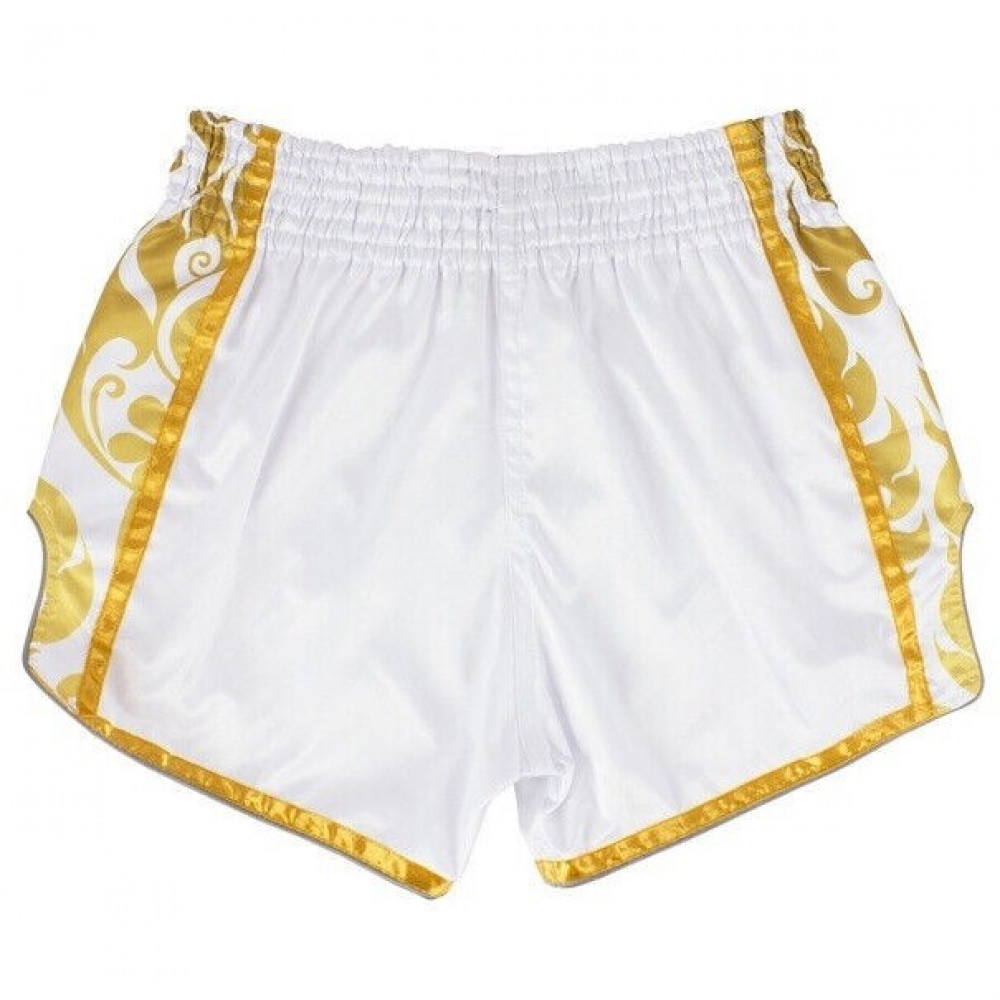 Шорты для Muay Thai Fairtex BSG2 Glory Бело-золотые