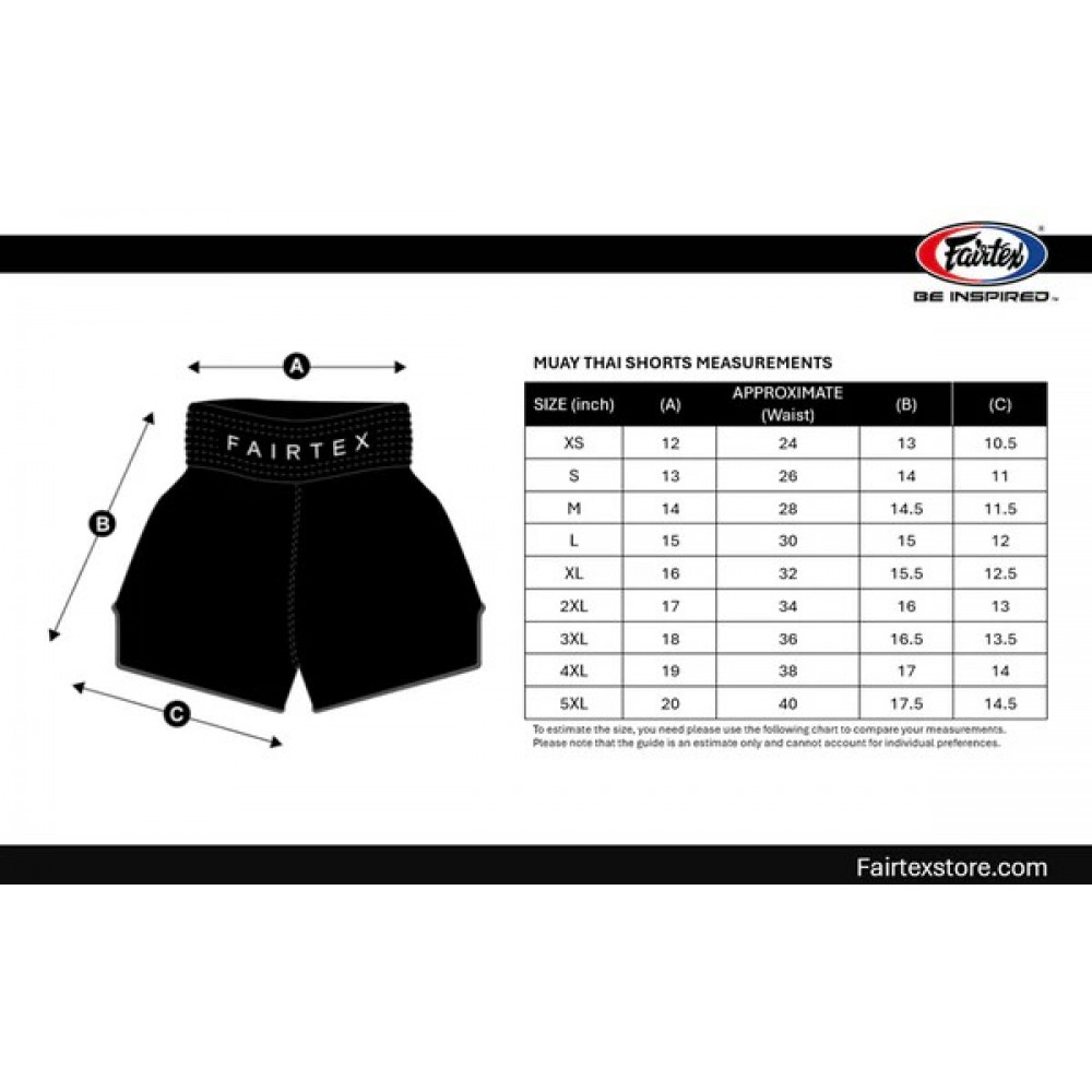 Шорты для Muay Thai Fairtex Magma Красно-черные