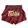 Шорты для Muay Thai Fairtex Черно-красные