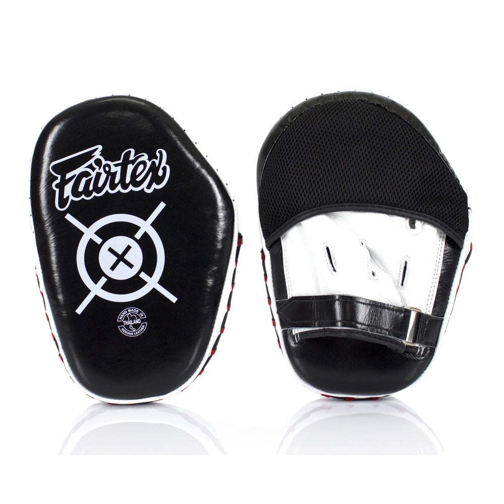 Лапы Боксерские Fairtex FMV11 Черно- белые