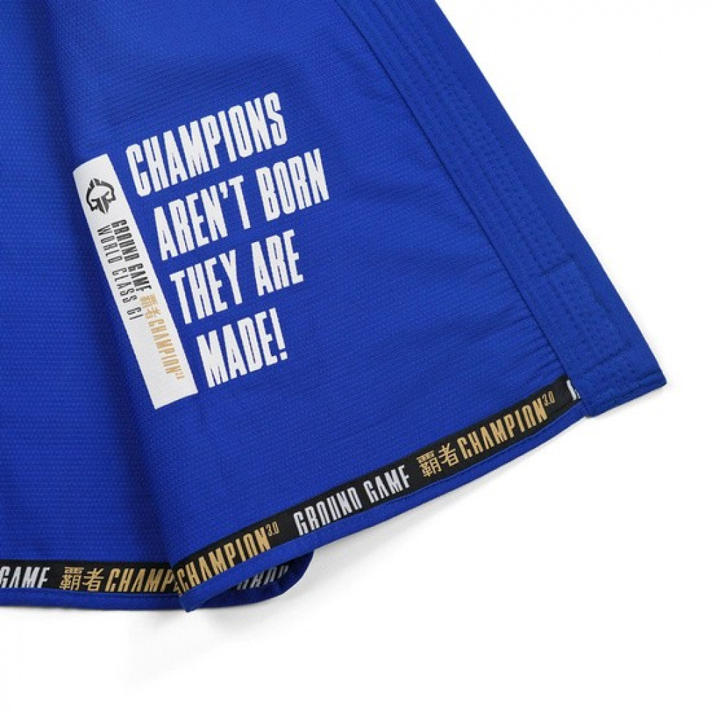 Кимоно/ГИ BJJ Ground Game Champion 3.0 Синее