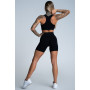 Велосипедки Gym Glamour Push Up Черные