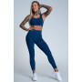 Леггинсы Gym Glamour Push Up Темно-синие