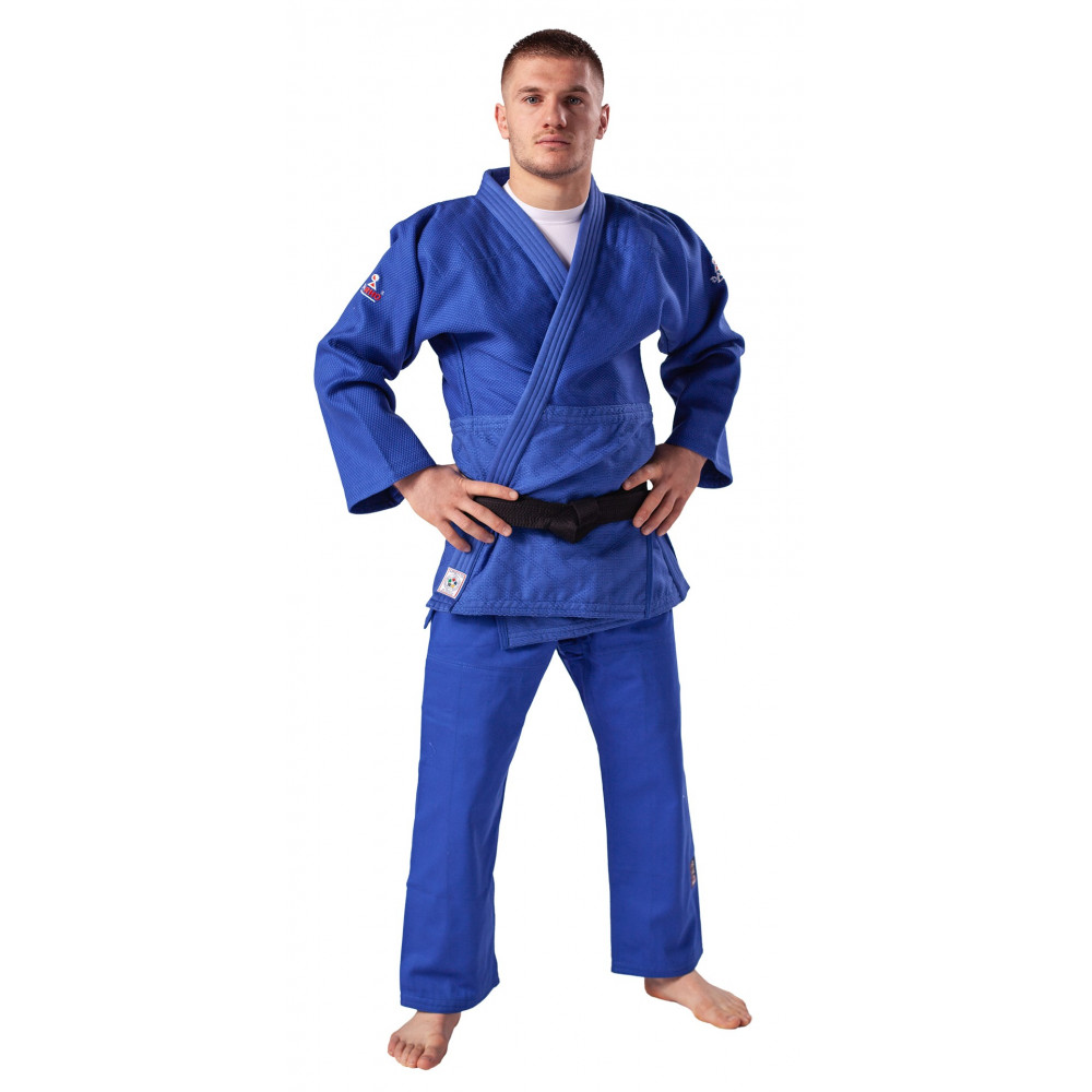 Кимоно для Дзюдо DANRHO ULTIMATE 750G с сертификатом IJF Синие