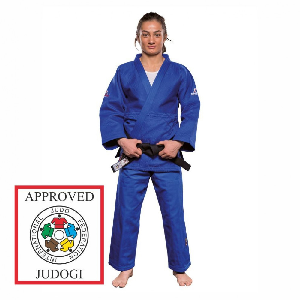 Кимоно для Дзюдо DANRHO ULTIMATE 750G с сертификатом IJF Синие