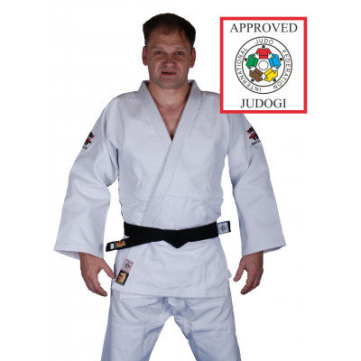 Кимоно для Дзюдо (дзюдоги) Matsuru CHAMPION с сертификатом IJF 750g белое