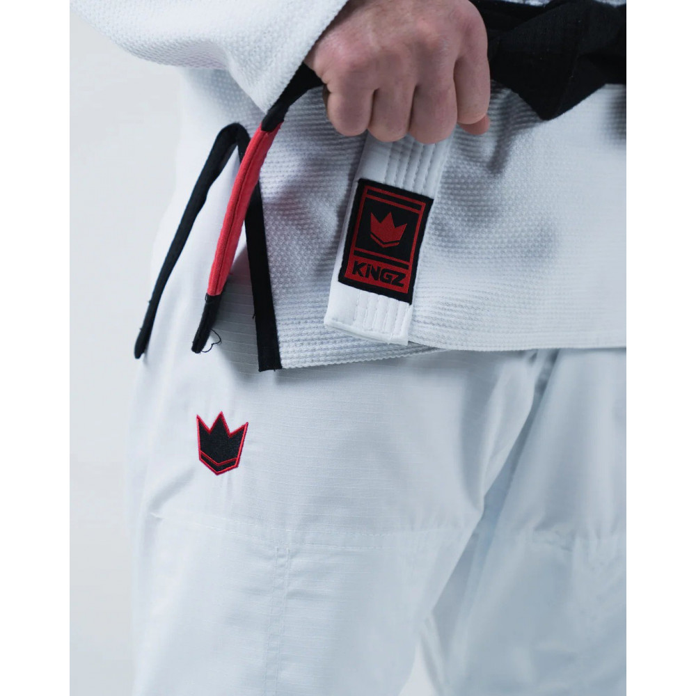 Кимоно для BJJ Kingz Ultralight 2.0 New Белое