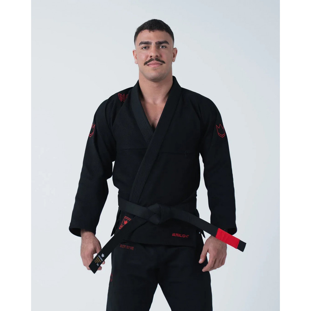 Кимоно для BJJ Kingz Ultralight 2.0 New Черное 