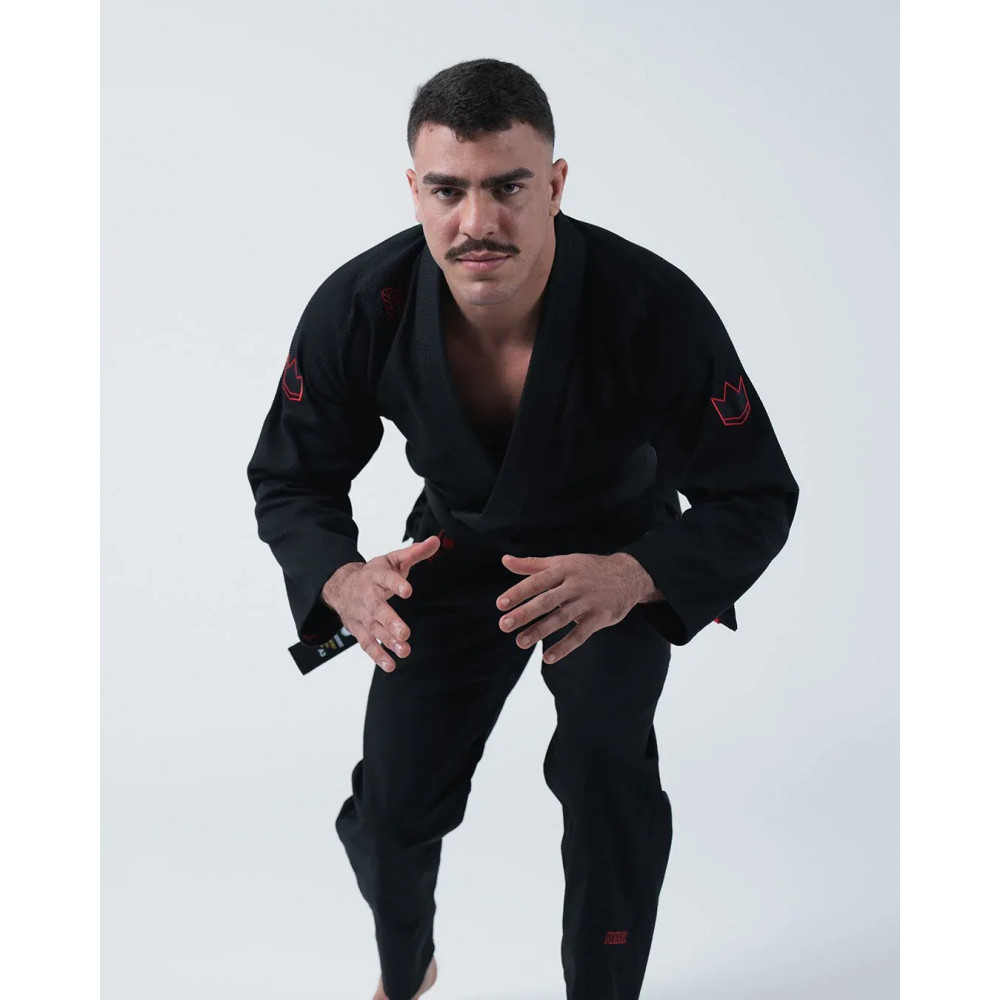 Кимоно для BJJ Kingz Ultralight 2.0 New Черное 