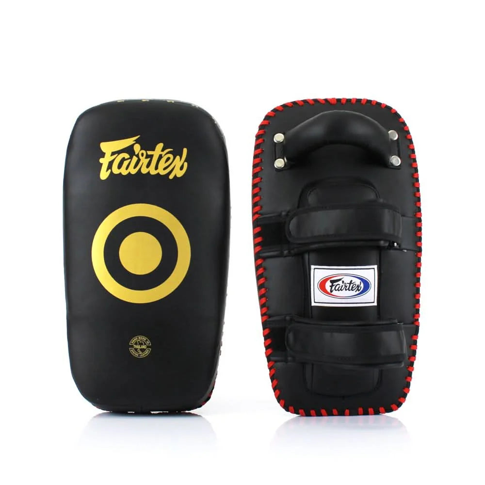 Боксерские лапы Fairtex KPLC5 Small Черно/Золотые