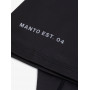 Рашгард с коротким рукавом MANTO VARSITY Черный