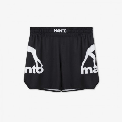 Шорты для MMA MANTO LOGO DUAL Черные