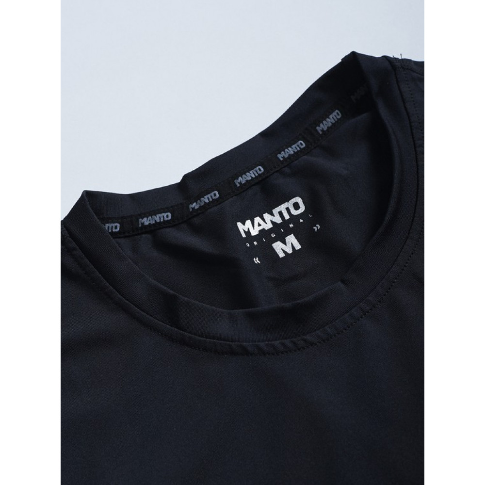 Футболка MANTO ATHLETE 2.0 Черная