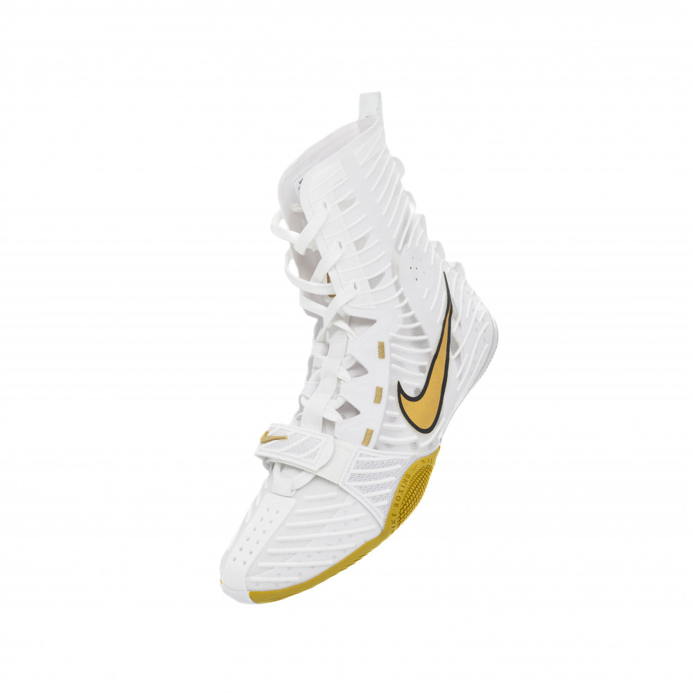 Боксерки Nike HyperKO 3 Бело-золотые