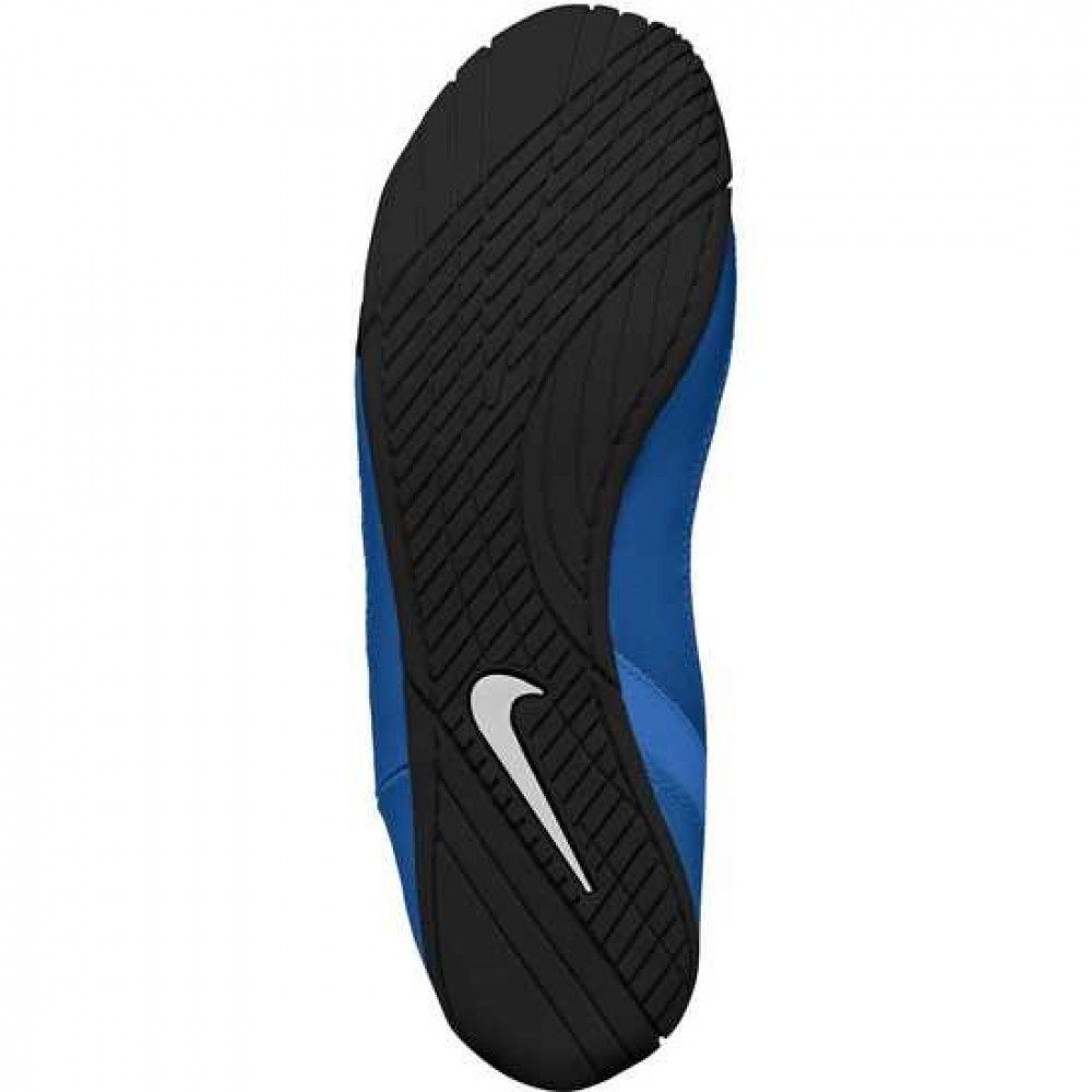 Борцовки Nike Fury бело-синие
