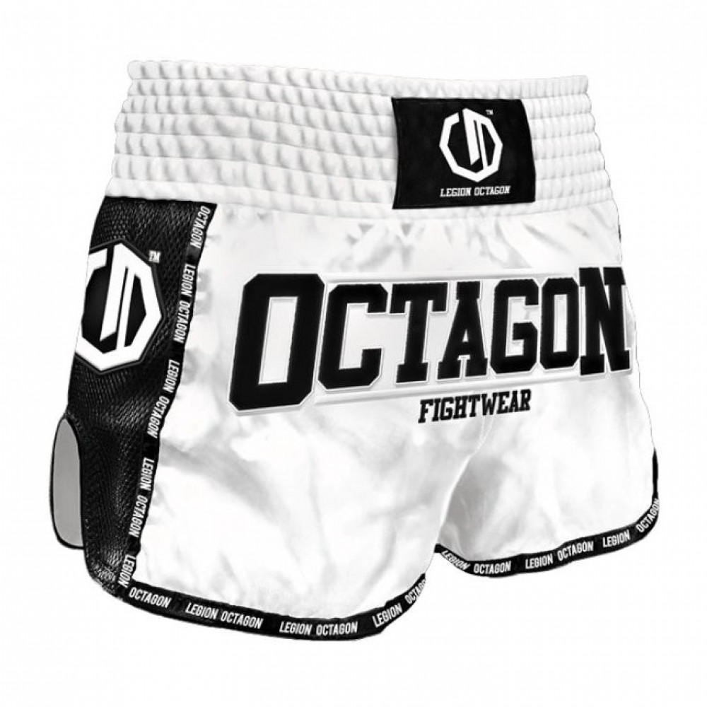 Шорты для  Muay Thai Octagon Legion Future Premium Белые