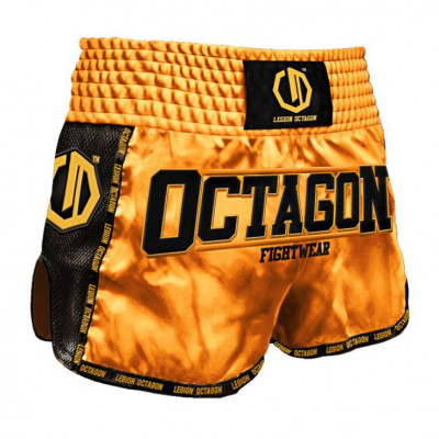 Шорты для Muay Thai Octagon Legion Future Premium Золотые