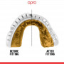 Opro Gold Braces Бело-золотая (для брекетов)
