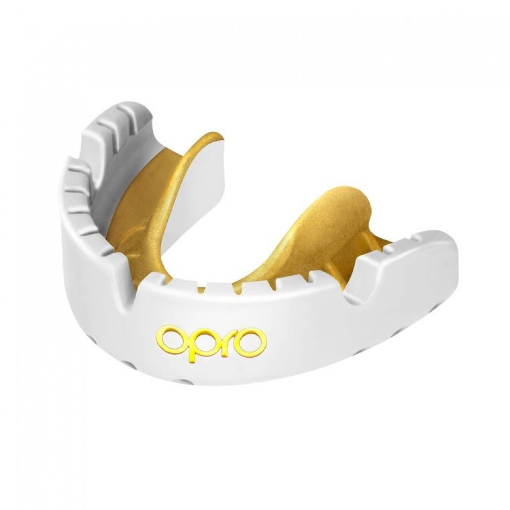 Opro Gold Braces Бело-золотая (для брекетов)