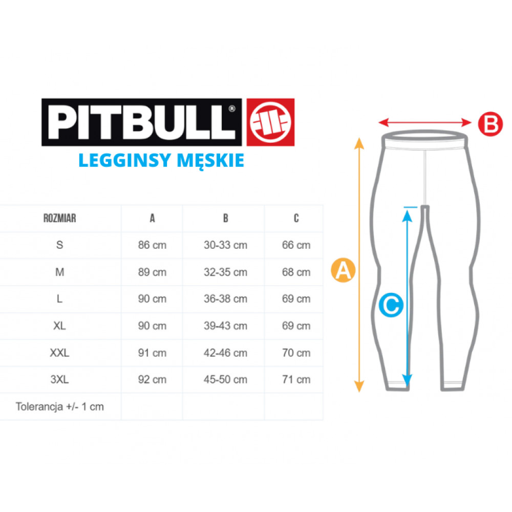 Компрессионные штаны Pit Bull Performance Pro Plus Small Logo Красные