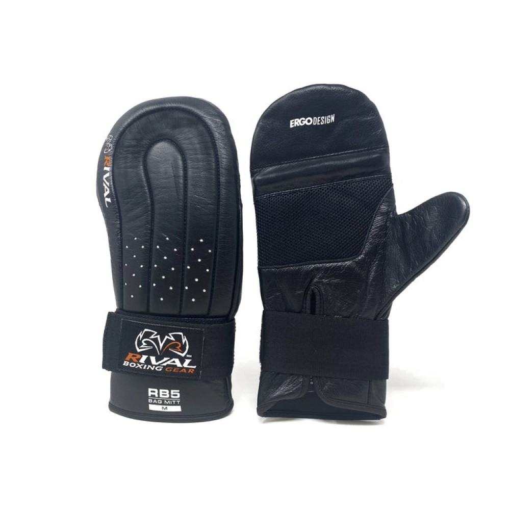 Перчатки боксерские Rival RB5 Bag Mitts Черные