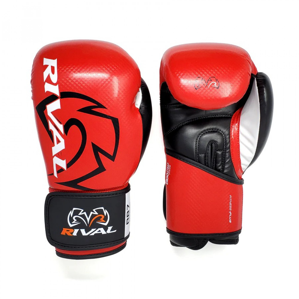 Боксерские перчатки Rival RB7 Черно/Красные