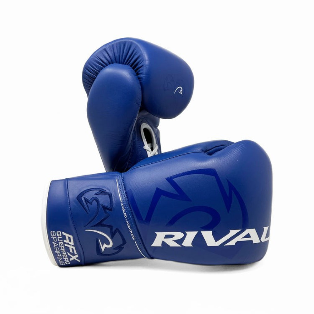 Перчатки боксерские спарринговые Rival RFX-Guerrero HDE-F Синие