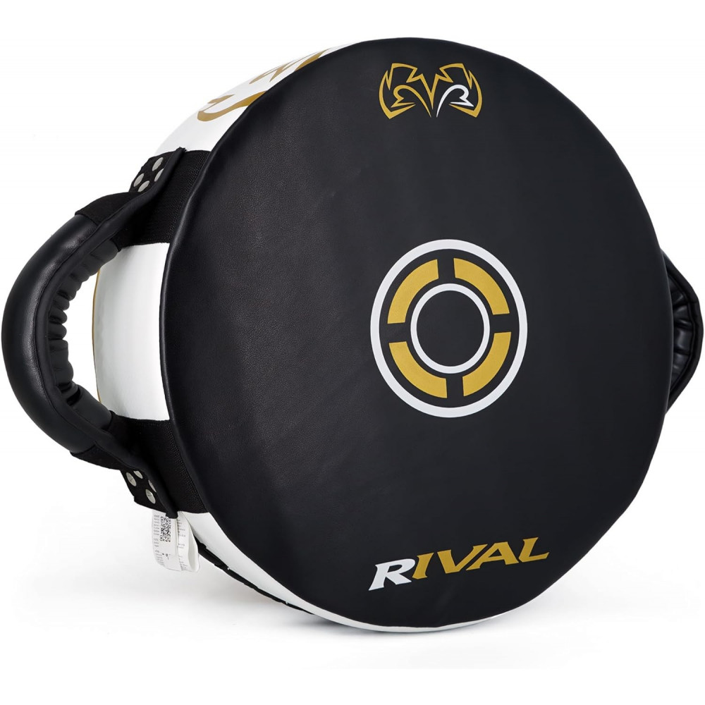 Боксерский щит Rival RPS7 Черный/Золотой двусторонний