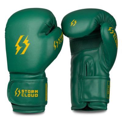 Боксерские перчатки StormCloud Bolt 2.5 зеленые