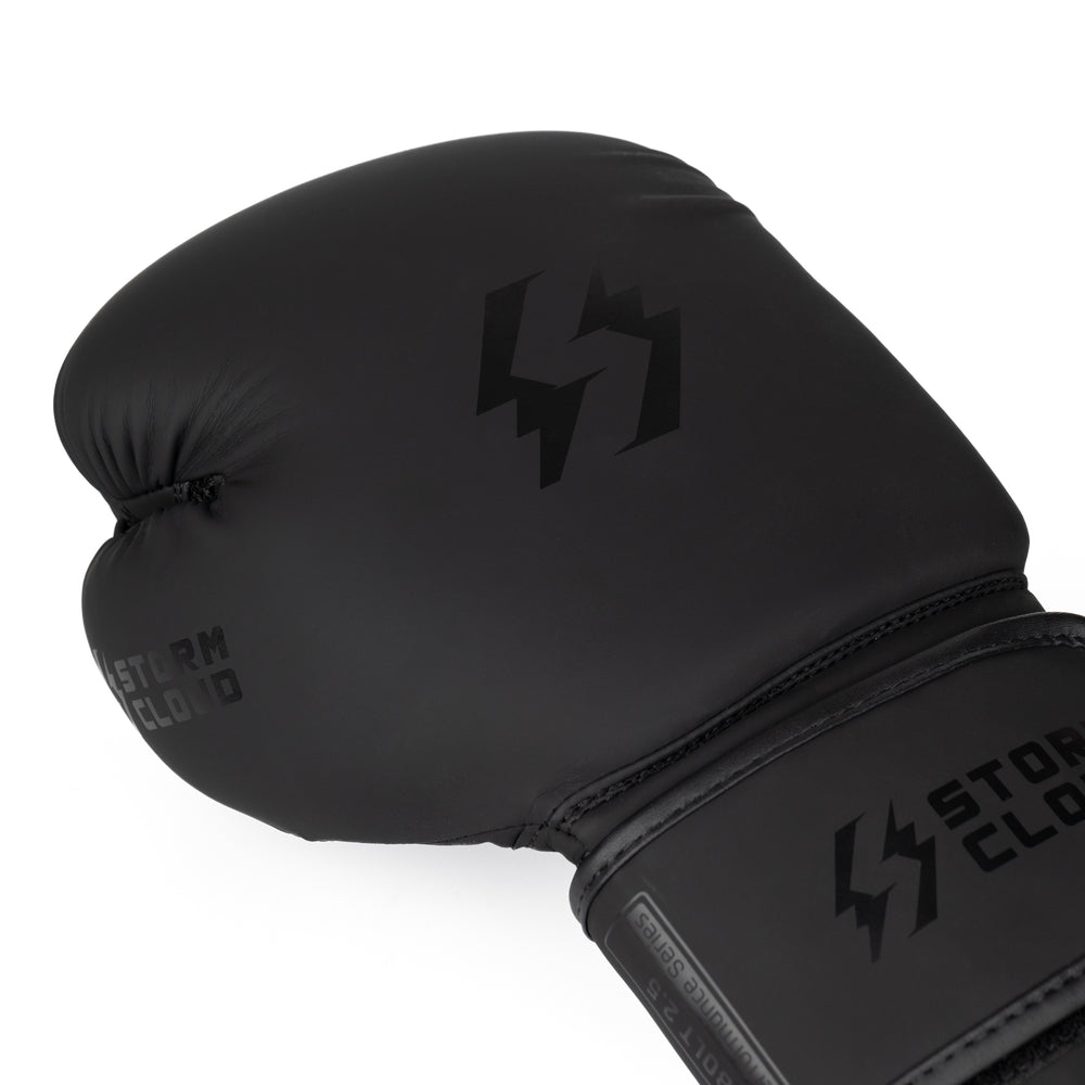 Боксерские перчатки StormCloud Bolt 2.5 черные