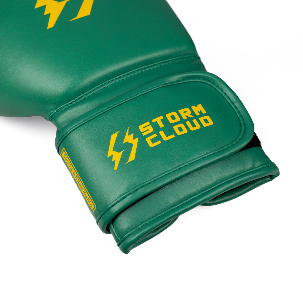 Боксерские перчатки StormCloud Bolt 2.5 зеленые