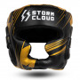 Боксерский шлем Lynx 2.0 StormCloud черно-золотой