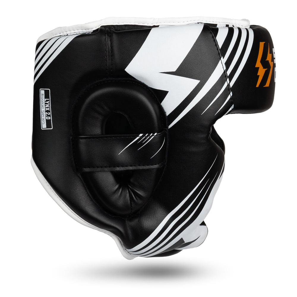 Боксерский шлем Lynx 2.0 StormCloud черно-белый