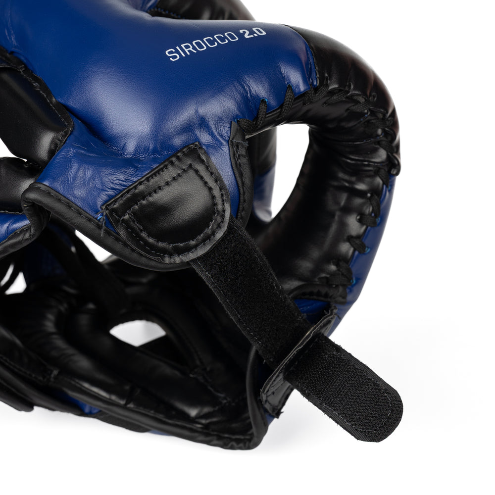 Боксерский шлем с защитой носа StormCloud Sirocco 2.0 синий