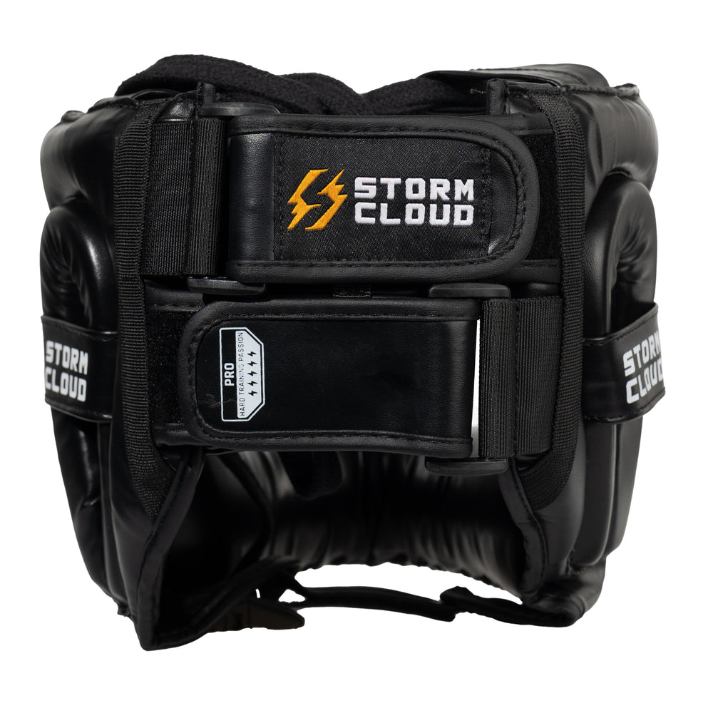 Боксерский шлем с защитой носа StormCloud Sirocco 2.0 черный