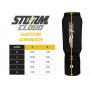 StormCloud Эластичная Защита Голени Белая