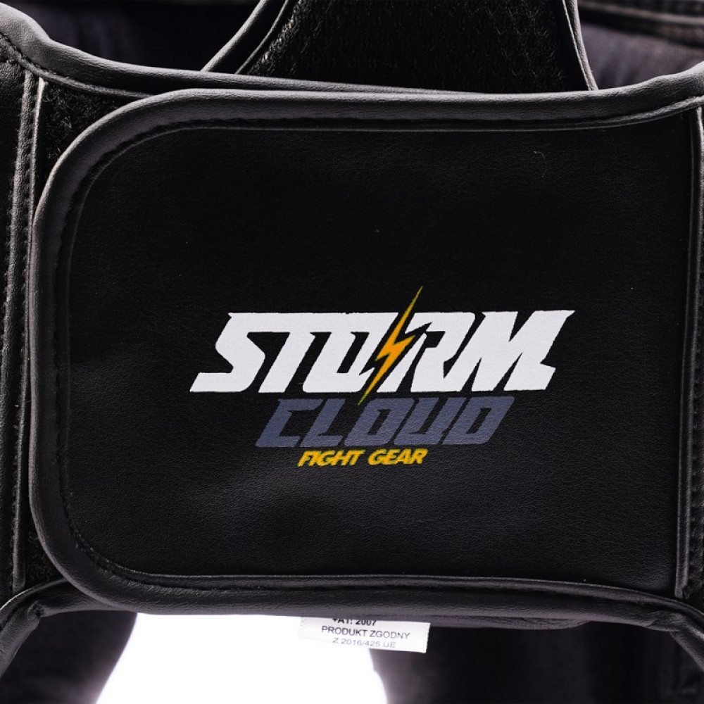 Шлем боксерский детский StormCloud Lynx Черно-серый