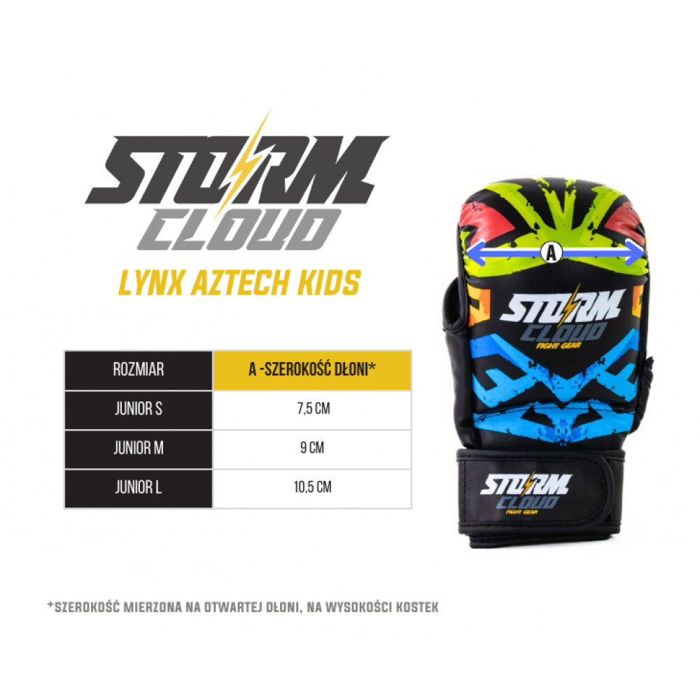 Перчатки для ММА StormCloud детские Lynx Aztech Special Edition