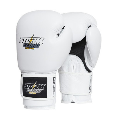 Боксерские перчатки StormCloud Cyclone Classic Белые