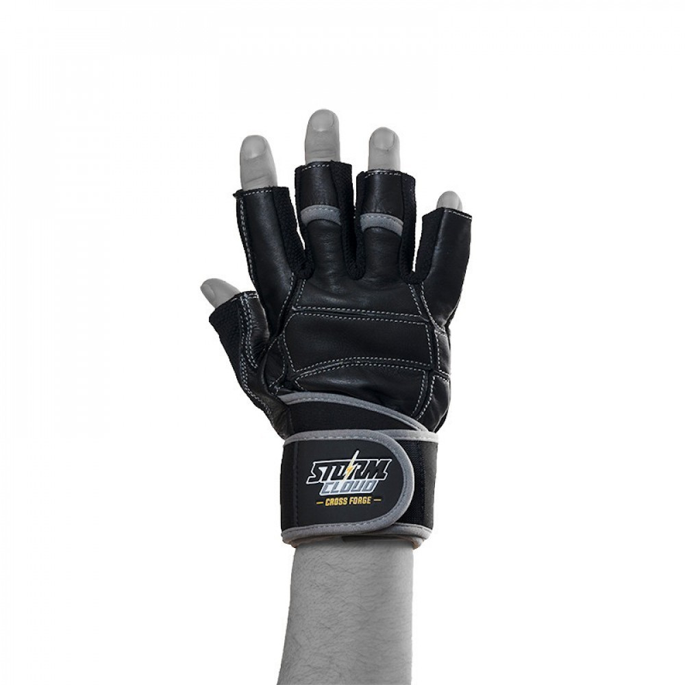 Тренировочные перчатки StormCloud Gym Training Gloves FG-3 Черно-серые