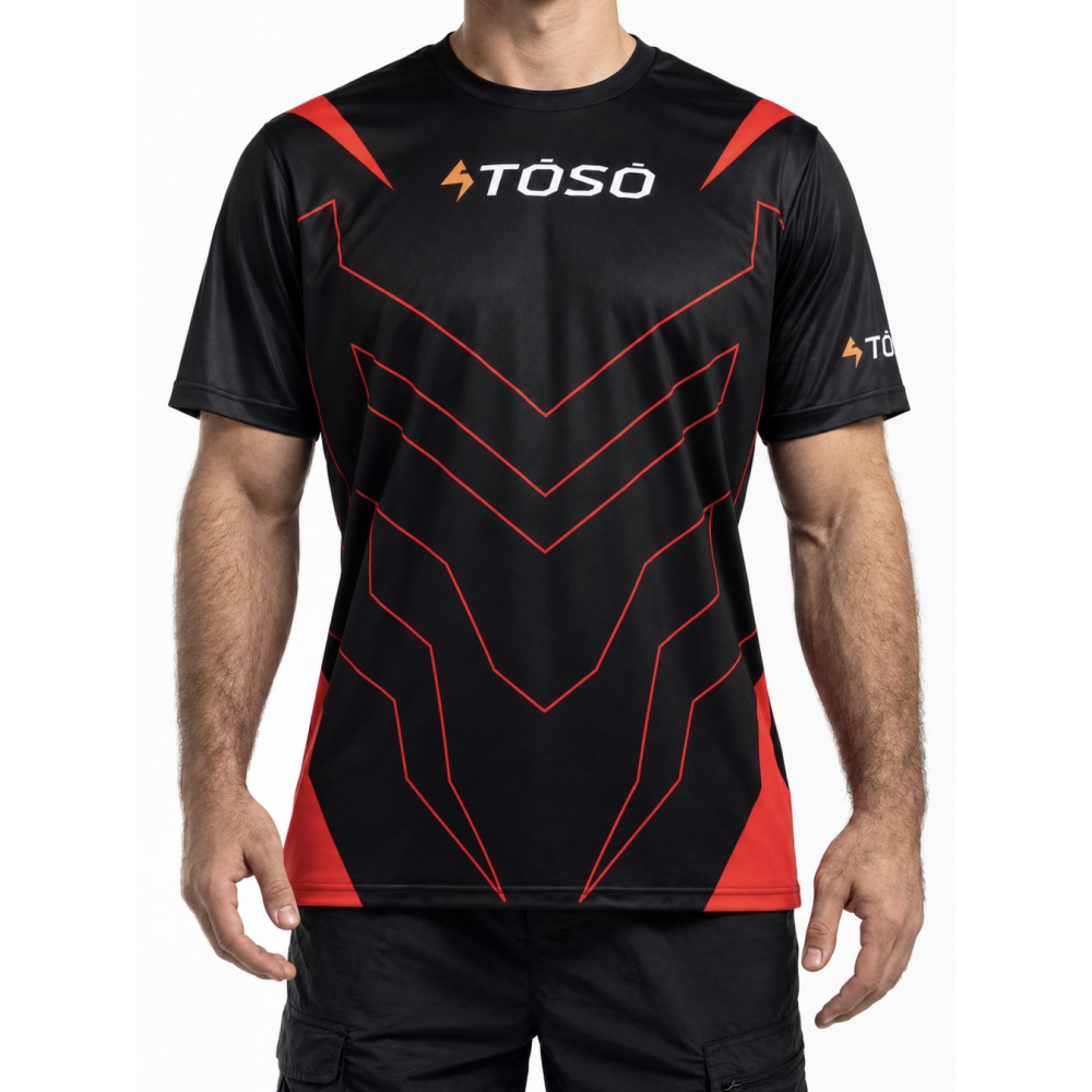 Спортивная футболка Toso Черная