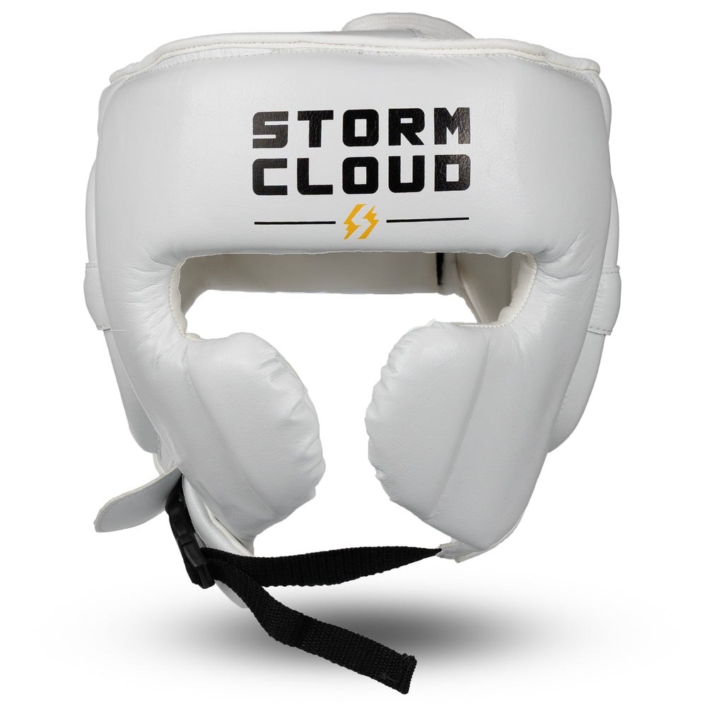 Боксерский шлем StormCloud Vanguard Elite белый