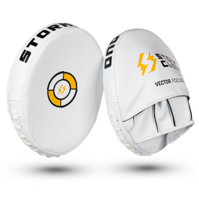 Боксерские лапы StormCloud Vector белые