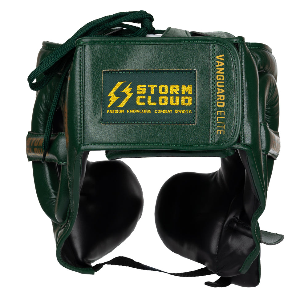 Боксерский шлем StormCloud Vanguard Elite Зеленый