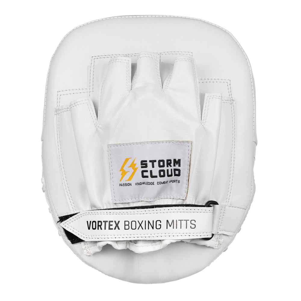 Боксерские лапы StormCloud Vortex белые