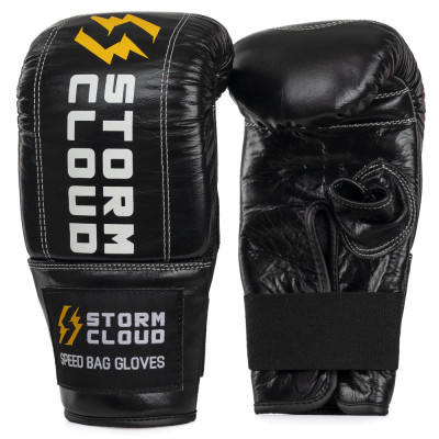 Перчатки для тренировок на скоростной груше StormCloud Speed Bag Elite черные  