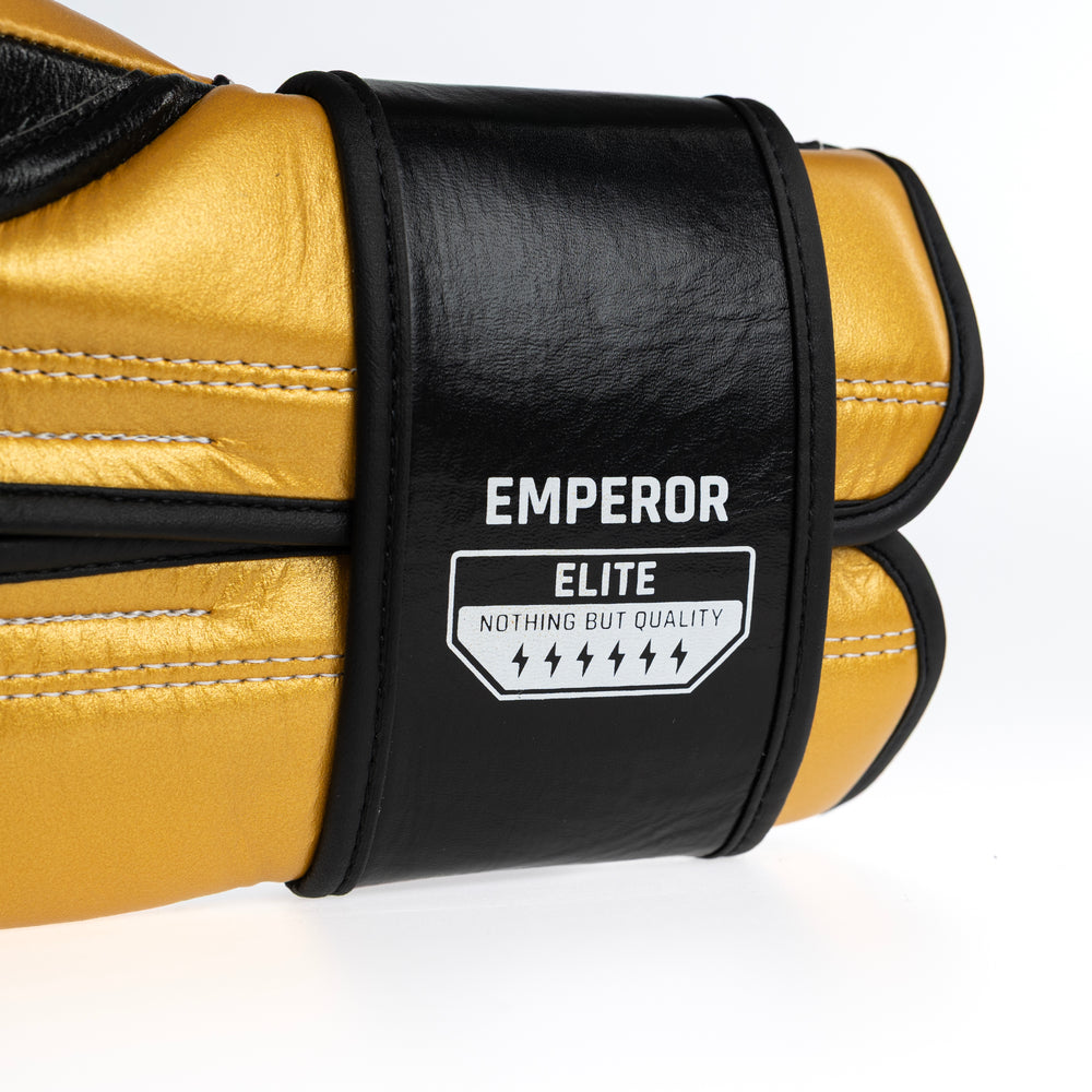 Боксерские перчатки StormCloud Emperor золотые