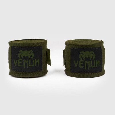Venum Бинты боксёрские Хаки/Черные 2,5m
