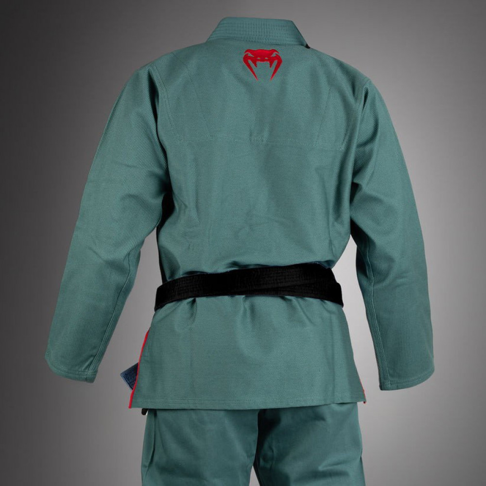Кимоно для  BJJ Venum Contender 3.0 Зеленое