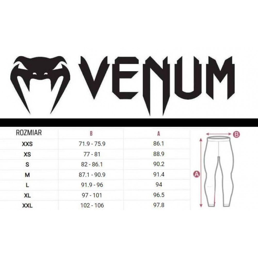 Леггинсы Venum YKZ21 Черные